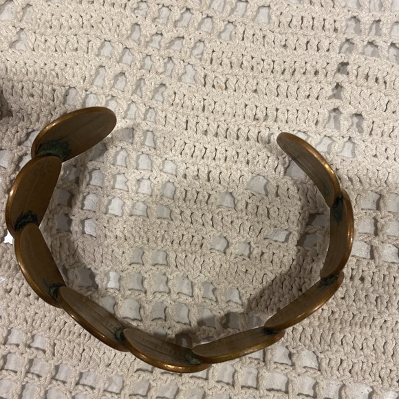 Vintage Penny Earrings With Matching Penny Bracelet, Handcrafted - Picture 5 of 6